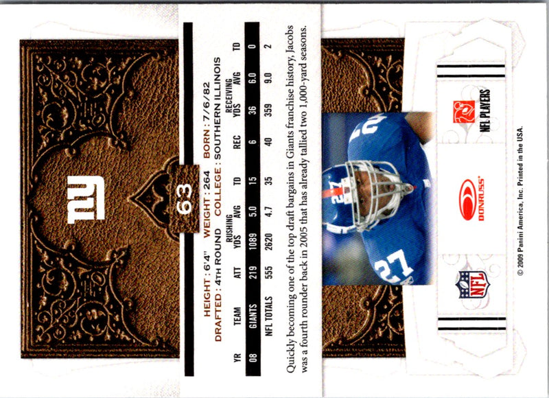 2009 Donruss Classics Brandon Jacobs