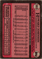1989 Topps Howard Johnson #383