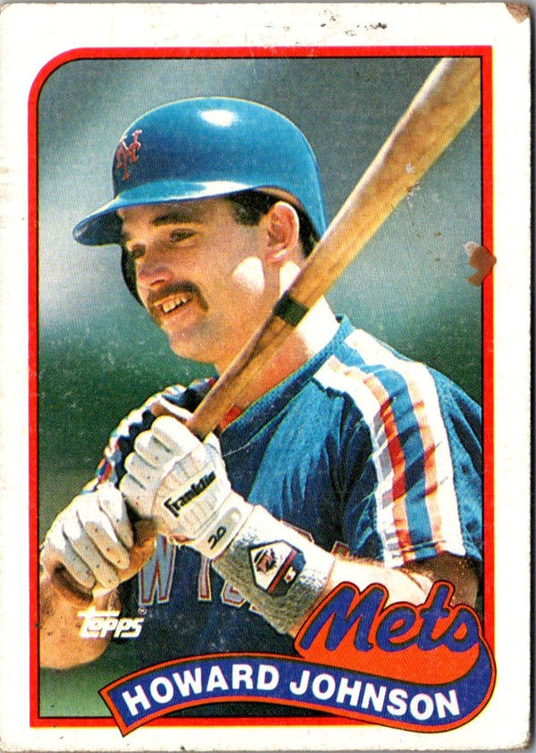 1989 Topps Howard Johnson #383