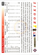 1997 Score Artist's Proofs White Border Danny Patterson