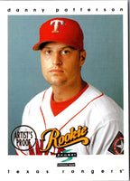1997 Score Artist's Proofs White Border Danny Patterson #320