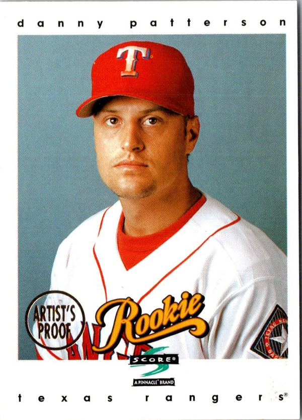 1997 Score Artist's Proofs White Border Danny Patterson #320