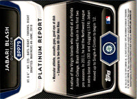 2012 Bowman Platinum Prospects Jabari Blash #BPP79