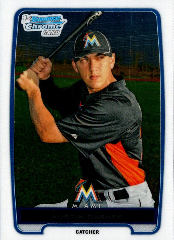 2012 Bowman Chrome Prospects Austin Barnes #BCP184