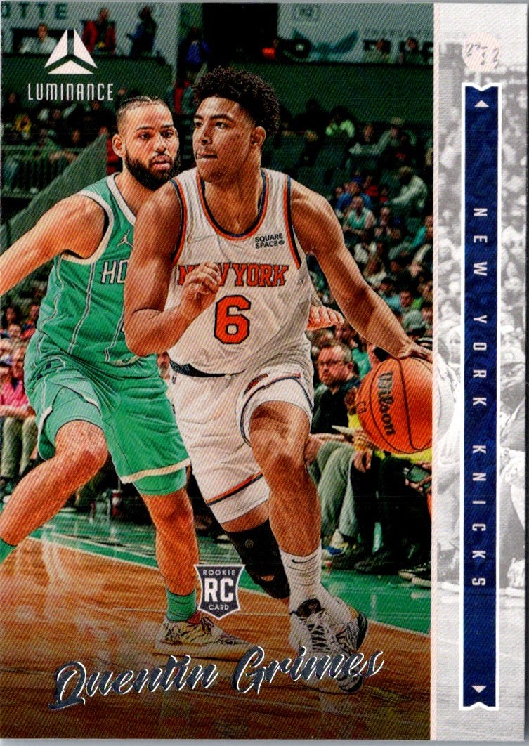 2021 Panini Chronicles Quentin Grimes