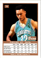 1990 SkyBox Brian Rowsom #34