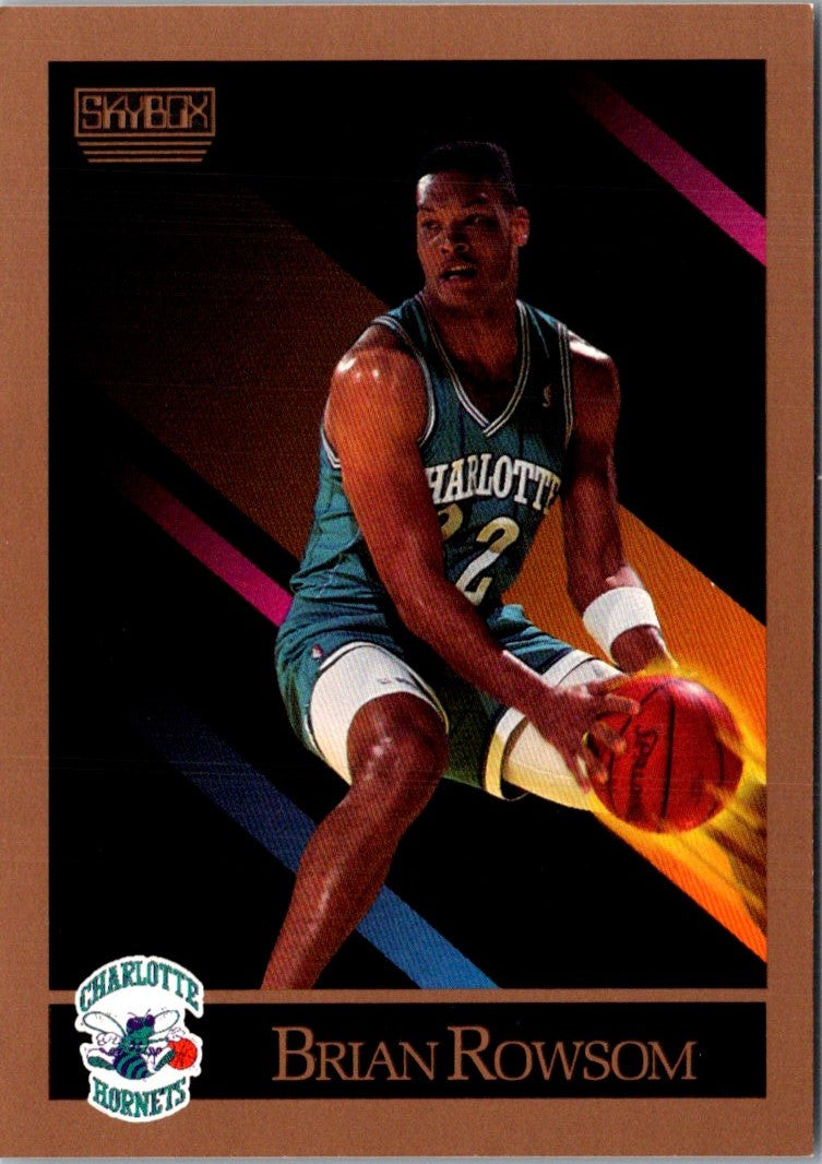 1990 SkyBox Brian Rowsom