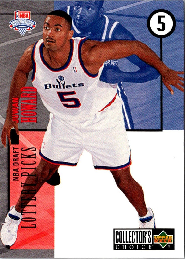 1994 Collector's Choice Draft Trade Juwan Howard #5