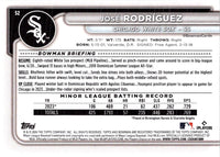 2024 Bowman Green Pattern Jose Rodriguez #52