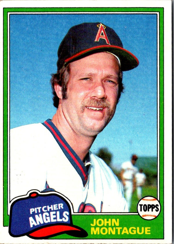 1981 Topps John Montague #652