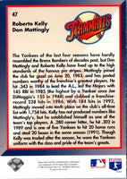 1993 Upper Deck Roberto Kelly/Don Mattingly #47