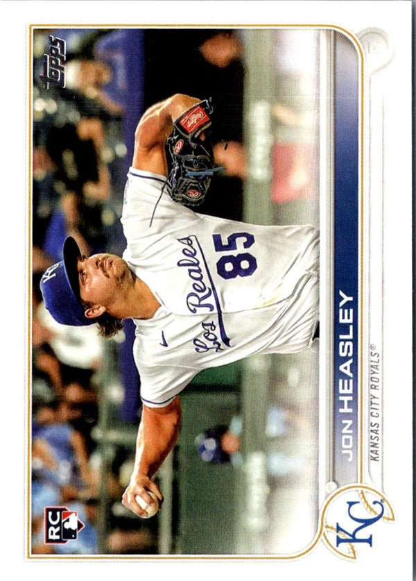 2022 Topps Royal Blue Jon Heasley #430