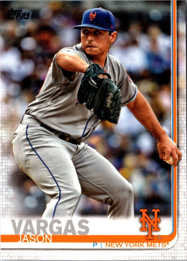 2019 Topps Jason Vargas #418