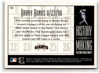 1999 Upper Deck Victory Barry Bonds #353