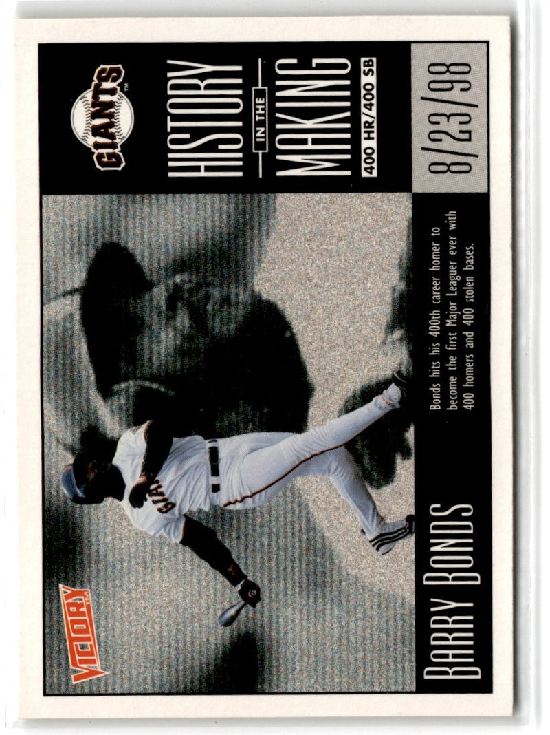 1999 Upper Deck Victory Barry Bonds