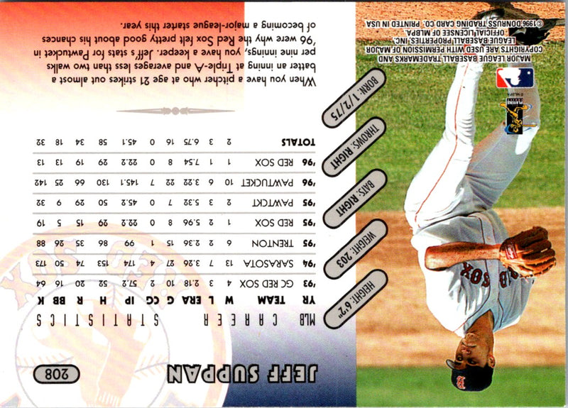 1997 Donruss Jeff Suppan