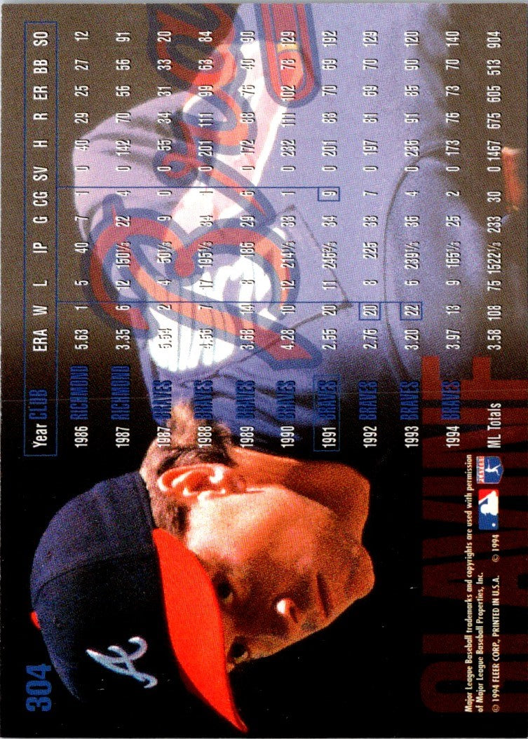 1995 Fleer Tom Glavine