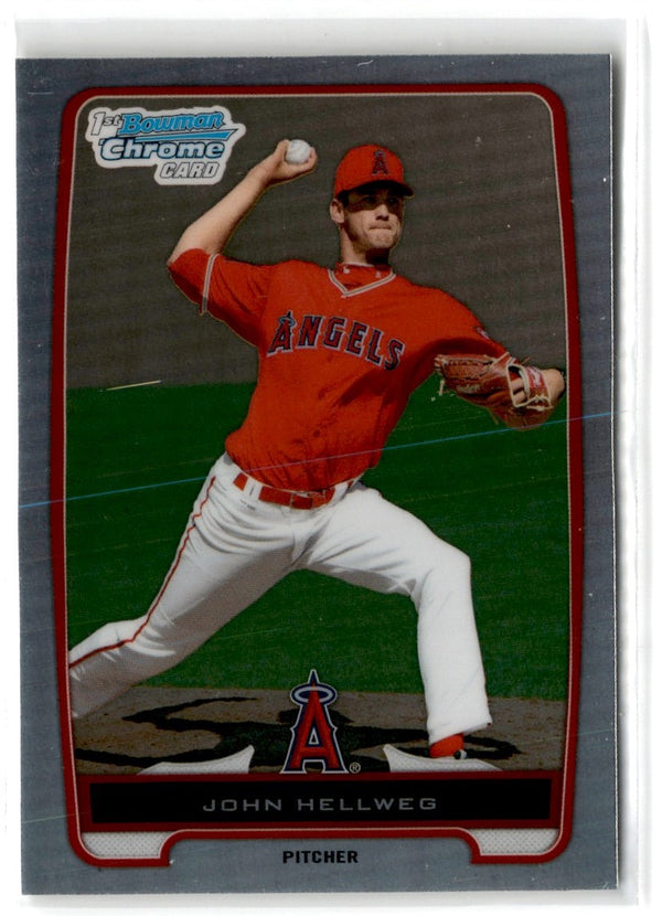 2012 Bowman Chrome Prospects John Hellweg #BCP218 Refractor