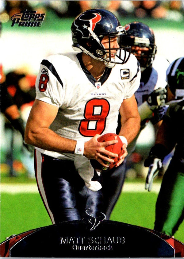 2011 Topps Prime Matt Schaub #105