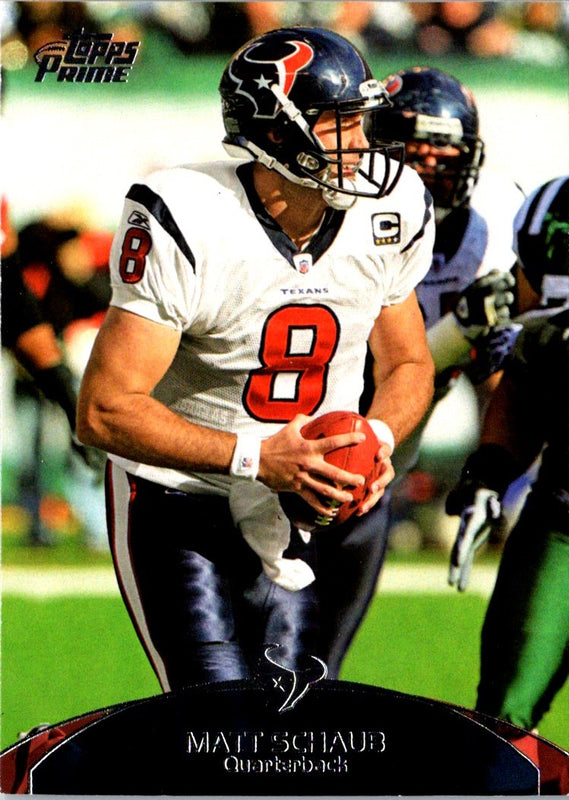 2011 Topps Prime Matt Schaub #105