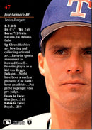 1993 Red Foley Stickers Felix Jose