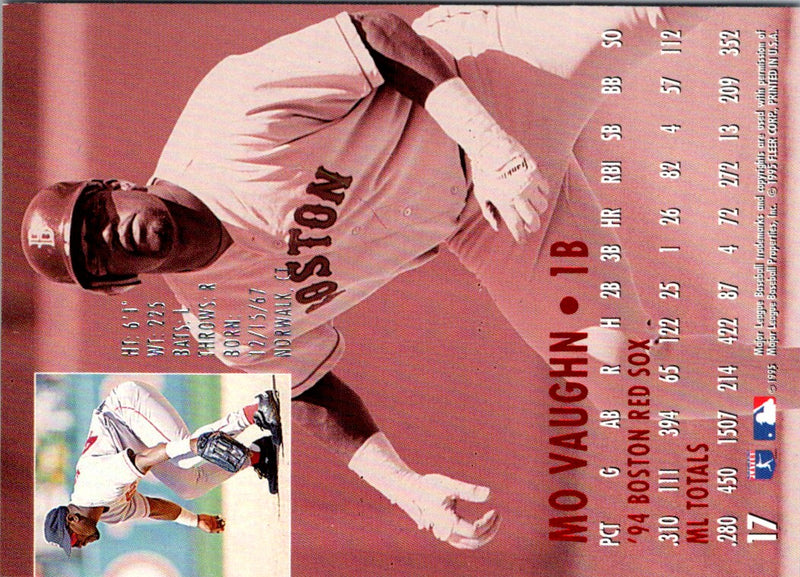 1995 Ultra Gold Medallion Mo Vaughn