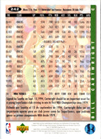 1994 Collector's Choice Bill Cartwright #242