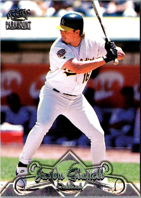 1998 Pacific Paramount Jason Giambi #78