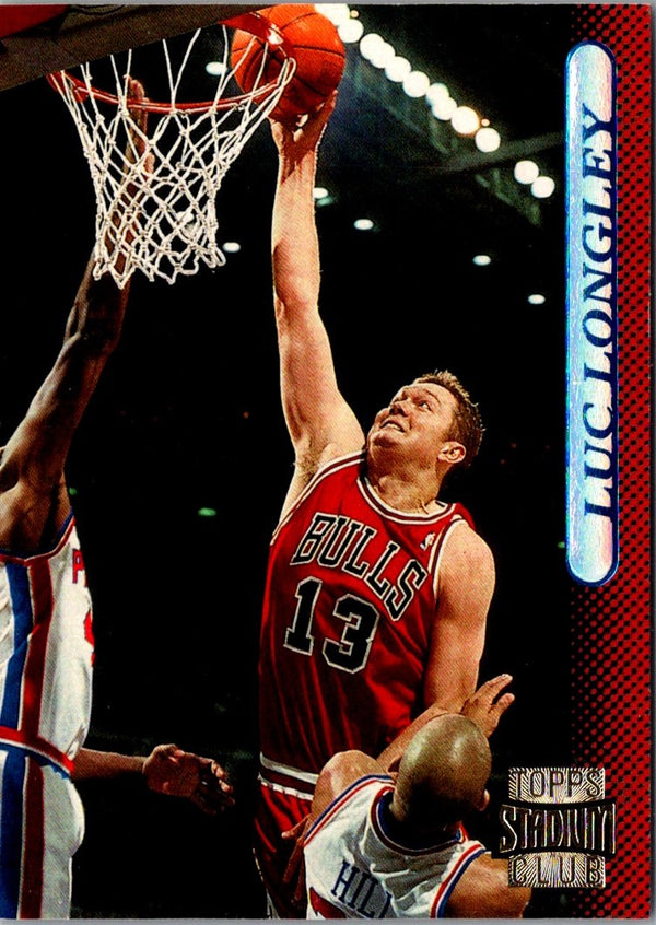 1996 Stadium Club Luc Longley #48