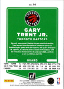 2021 Donruss Holo Red and Gold Laser Gary Trent Jr.