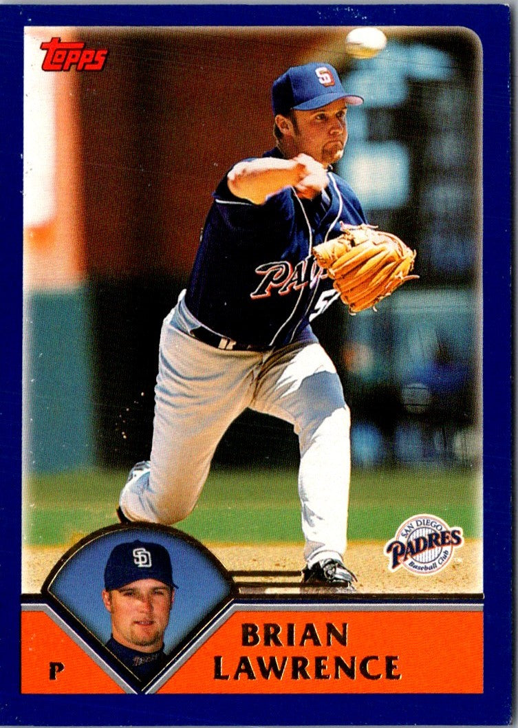 2003 Topps Brian Lawrence