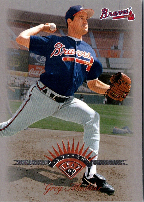 1997 Leaf Greg Maddux #85