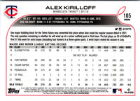 2022 Topps Chrome Alex Kirilloff #105
