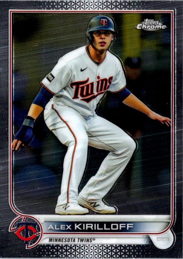 2022 Topps Chrome Alex Kirilloff #105