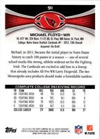 2012 Topps Michael Floyd #91