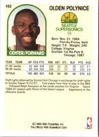 1989 Hoops Olden Polynice #152 Rookie