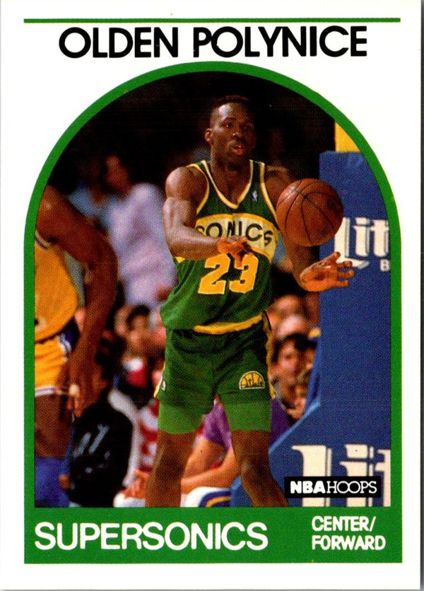 1989 Hoops Olden Polynice #152 Rookie