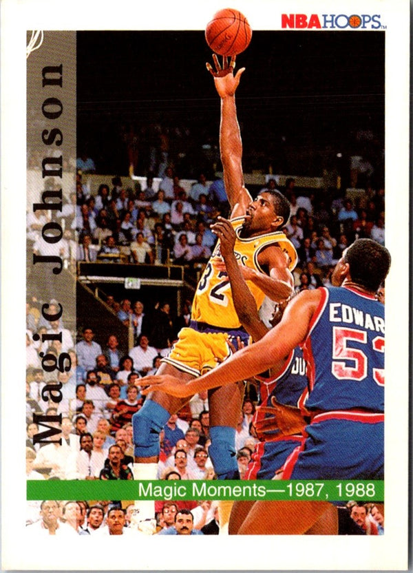 1992 Hoops Magic Moments #330