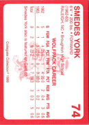 1989 Collegiate Collection North Carolina State's Finest Smedes York