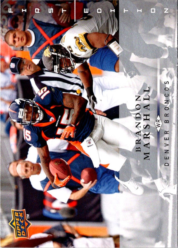 2008 Upper Deck First Edition Brandon Marshall #45