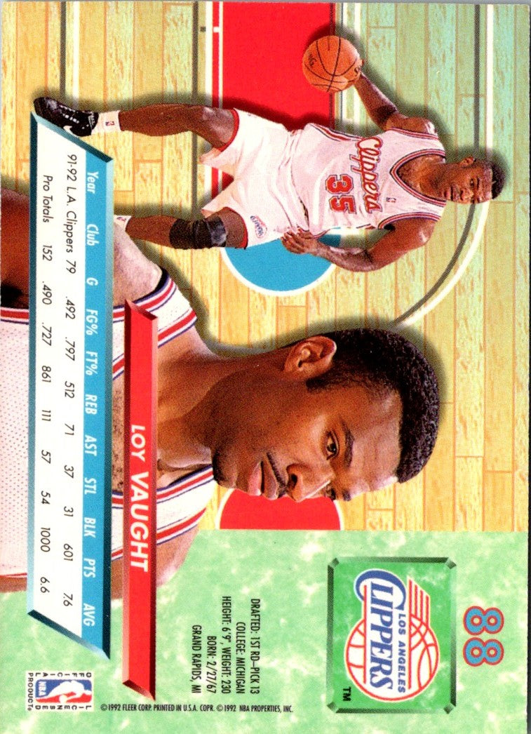 1992 Ultra Loy Vaught