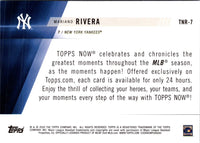 2020 Topps Now Review 2019 Mariano Rivera #TNR-7