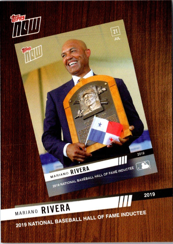 2020 Topps Now Review 2019 Mariano Rivera #TNR-7