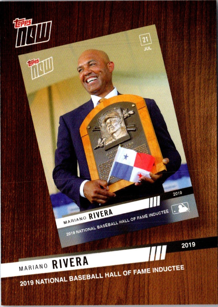 2020 Topps Now Review 2019 Mariano Rivera