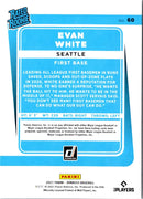 2021 Donruss Blue Evan White