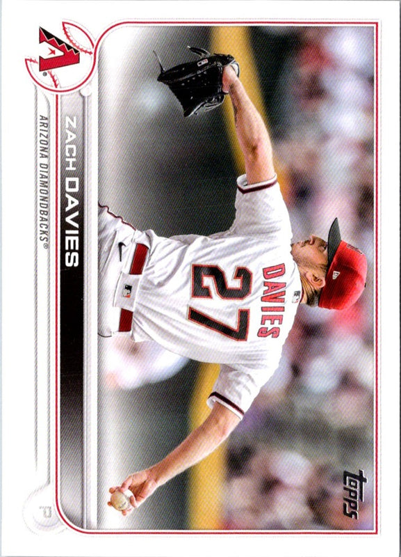 2022 Topps Update Zach Davies #US307