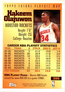1993 Topps Hakeem Olajuwon