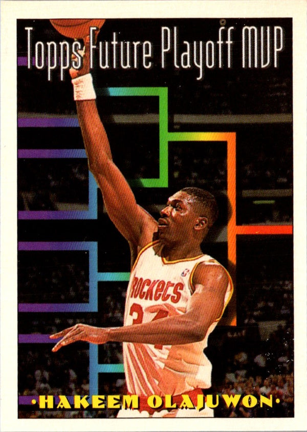 1993 Topps Hakeem Olajuwon #205