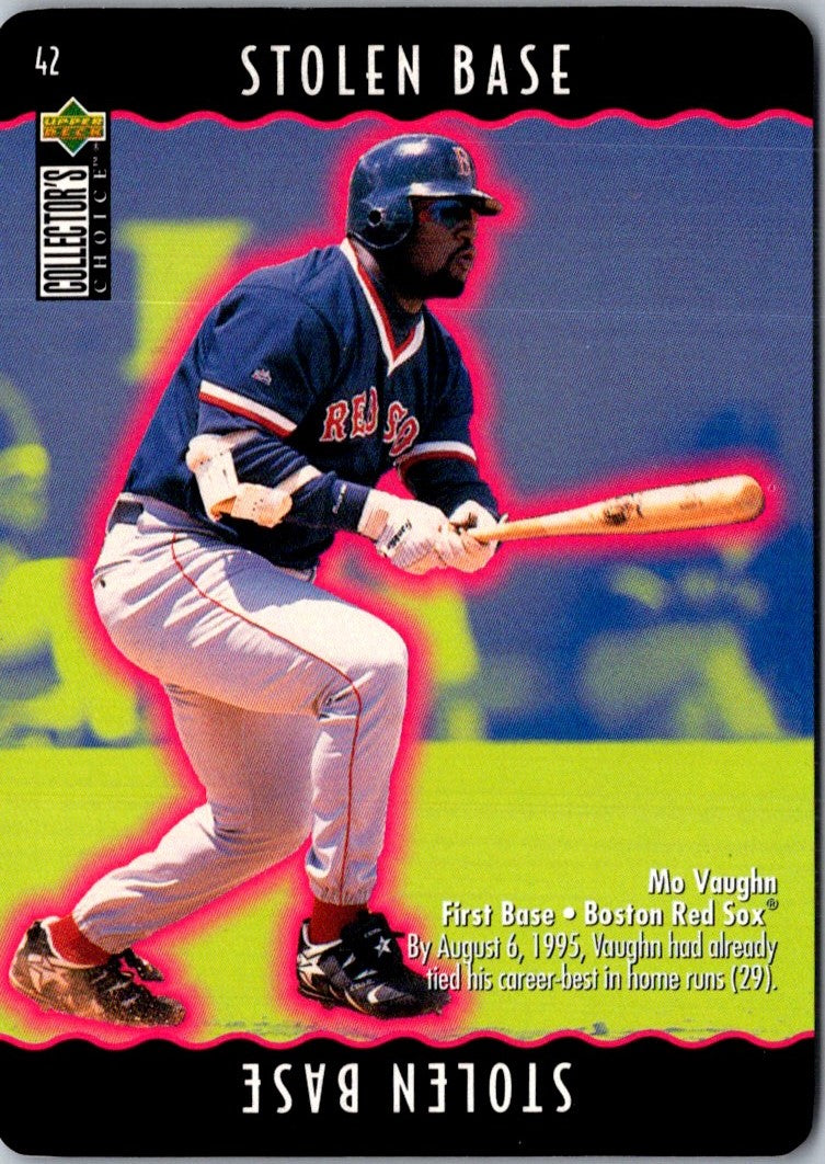 1996 Collector's Choice You Make the Play Mo Vaughn