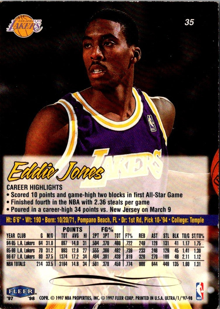 1997 Ultra Eddie Jones